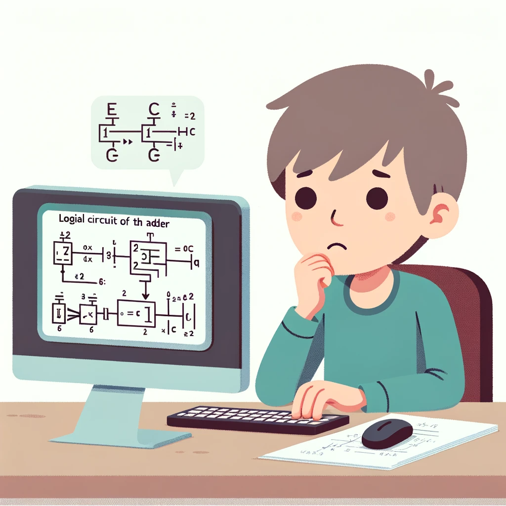 組合せ回路②】2進加算器 | 魁高専 -SAKIGAKE Colleges of Technology-
